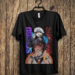 50+ JuJuTsu KAISEN Anime Top Quality T-shirt Design, Sukuna PNG, Gojo Satoru EPS
